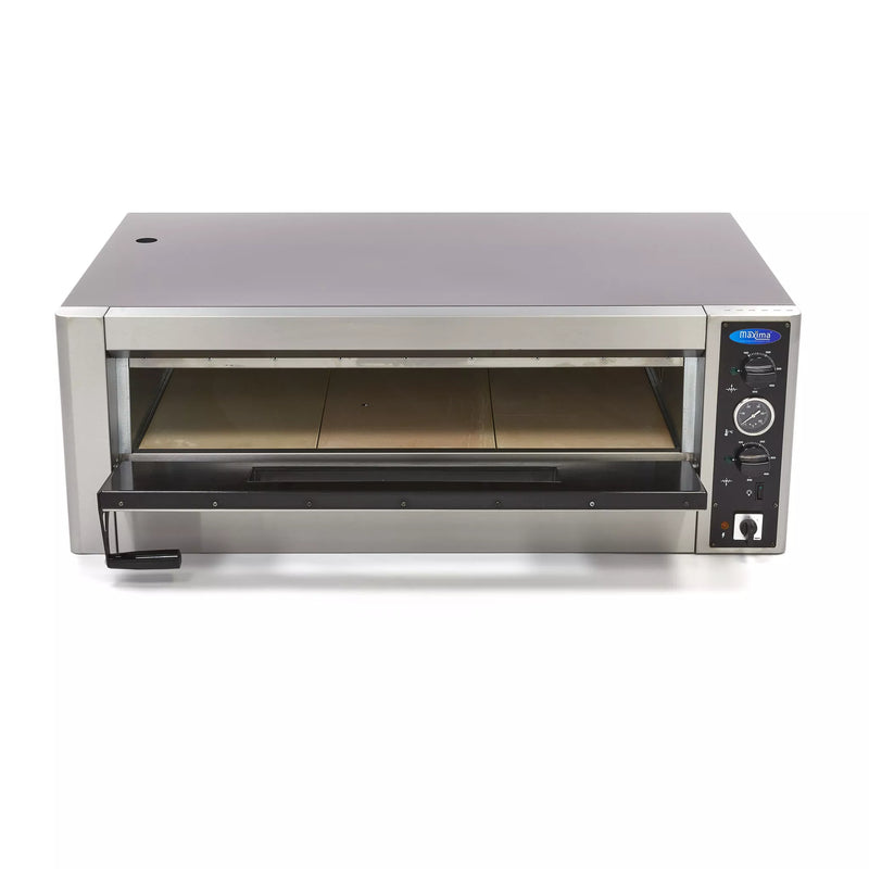 MAXIMA Gastro Pizzaofen - Passt 6 x Ø 30 cm Pizzas - 400 V