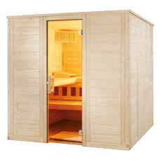 Sentiotec Harvia Wellfun Grote massieve sauna